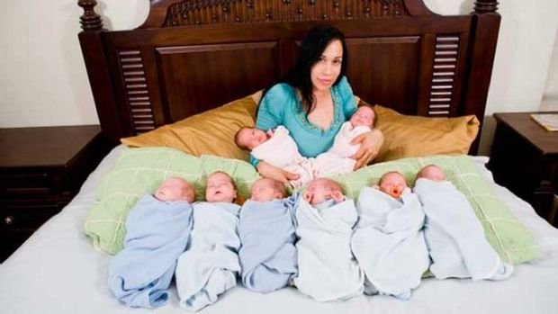 How are the children in the world-record birth of eight to a mother of 14 children now? 2