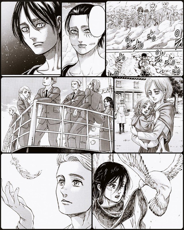 The bitter end of the most famous trio in Attack on Titan, Levi, despite being disabled, is still the happiest 1